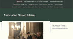 Desktop Screenshot of gastonlitaize.com