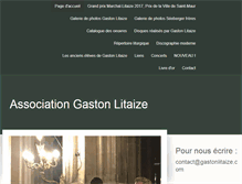 Tablet Screenshot of gastonlitaize.com